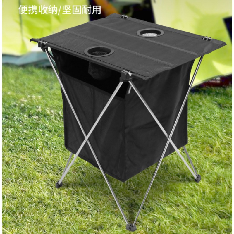 Outdoor Adventure Table With Storage - Alüminyum Katlanır Masa, Saklama Çantası ile,