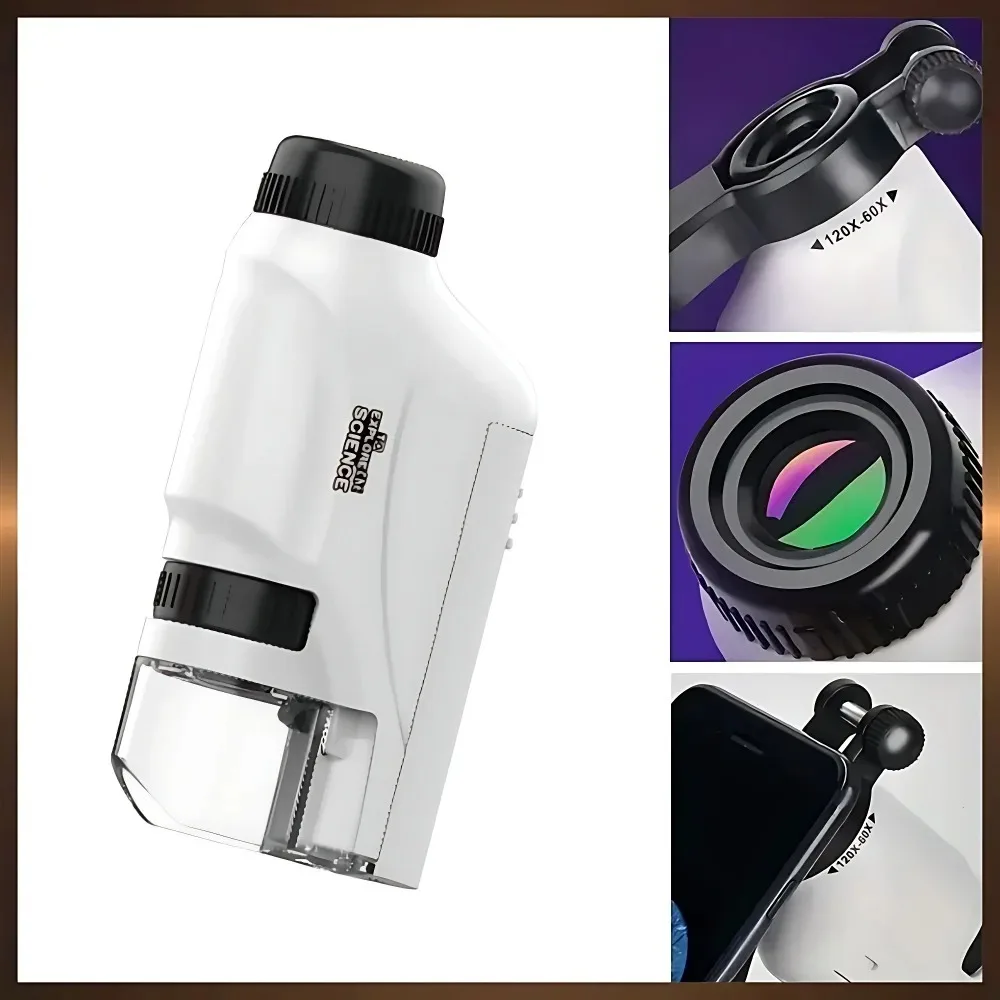 Çocuklar için Cep Mikroskobu | - Outdoor Adventure Microscope incelemesi ve fiyatı