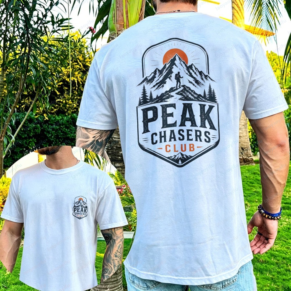 Peak Chasers Club Tshirt Moda  - Outdoor Adventure Club incelemesi ve fiyatı