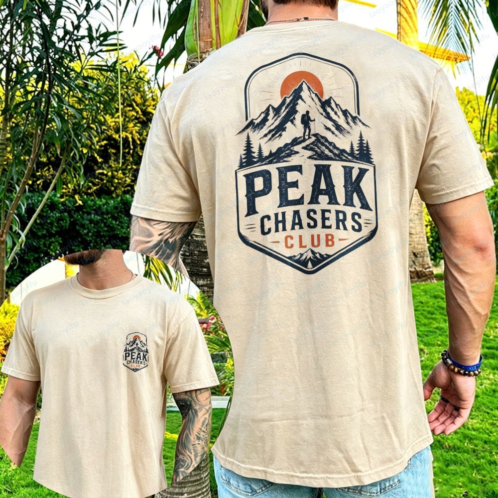 Peak Chasers Club Tshirt Moda  - Outdoor Adventure Club incelemesi ve fiyatı